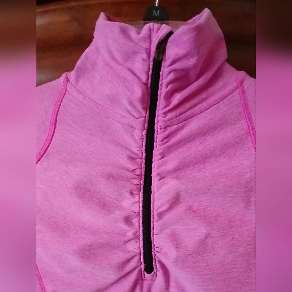 Champion pink Quarter-Zip Pullover - Picture 3 of 8